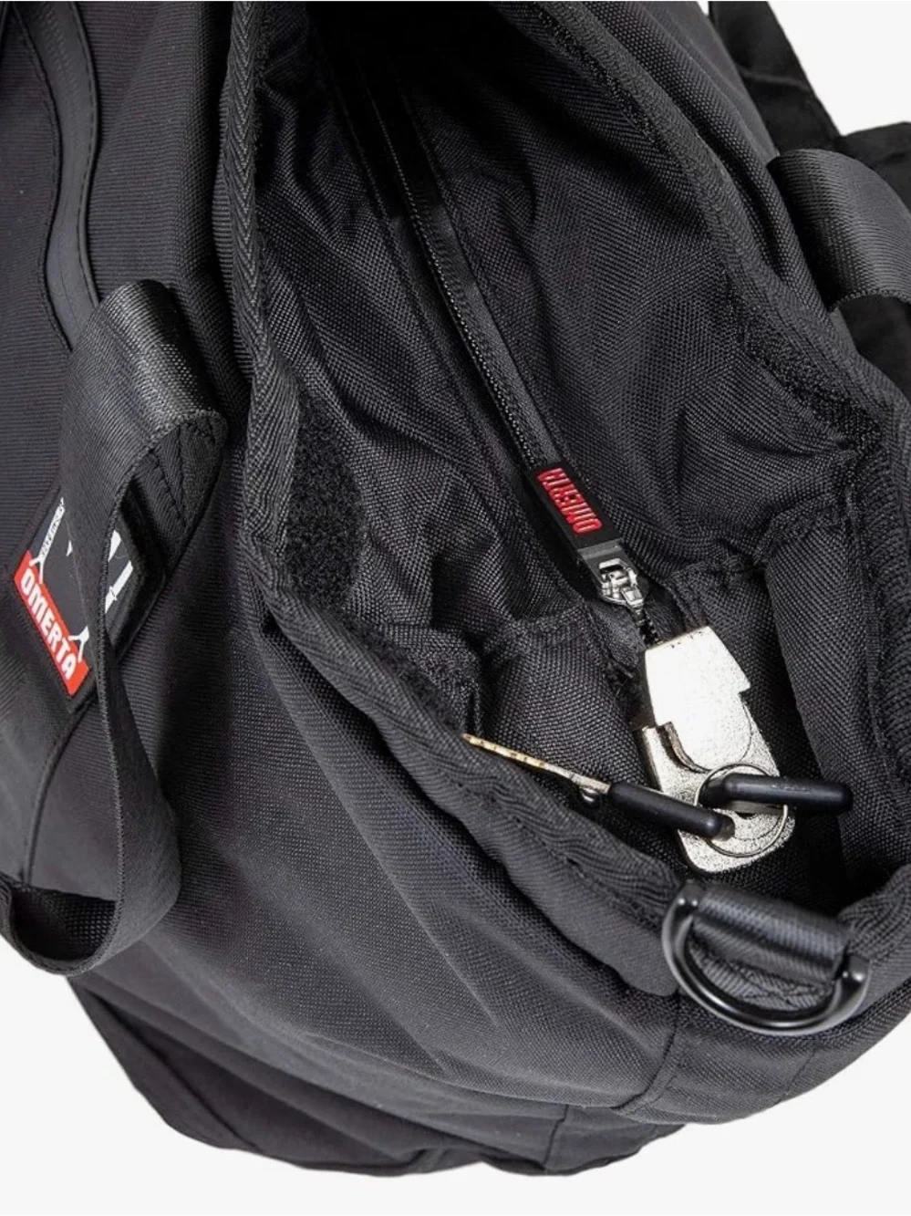 DIME BAGS “Cleaner” Black Odor Sealing Lockable Duffel Bag w Key - New